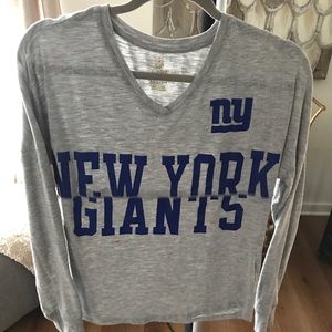 NY giants long sleeve t - never worn